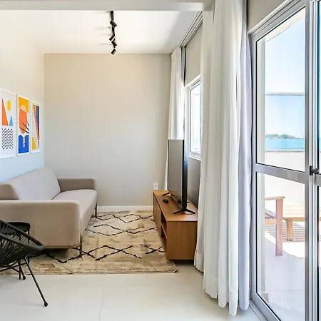 Predio Com Apartamentos Completos, Com Piscina E A Passos Da Praia - Agua Marinha Florianópolis Exterior foto