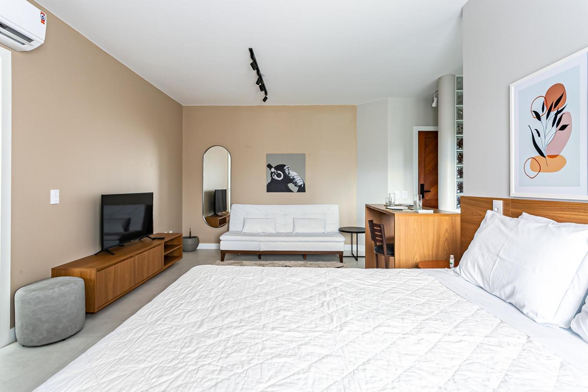 Apartment Predio Com Completos, Com Piscina E A Passos Da - Agua Marinha Florianopolis